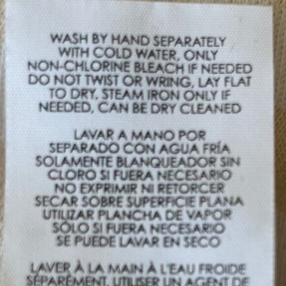 Cabi Tank Top Large Beige Tan Comeback Style 5762.Neutral Stripes Sleeveless - Picture 6 of 7